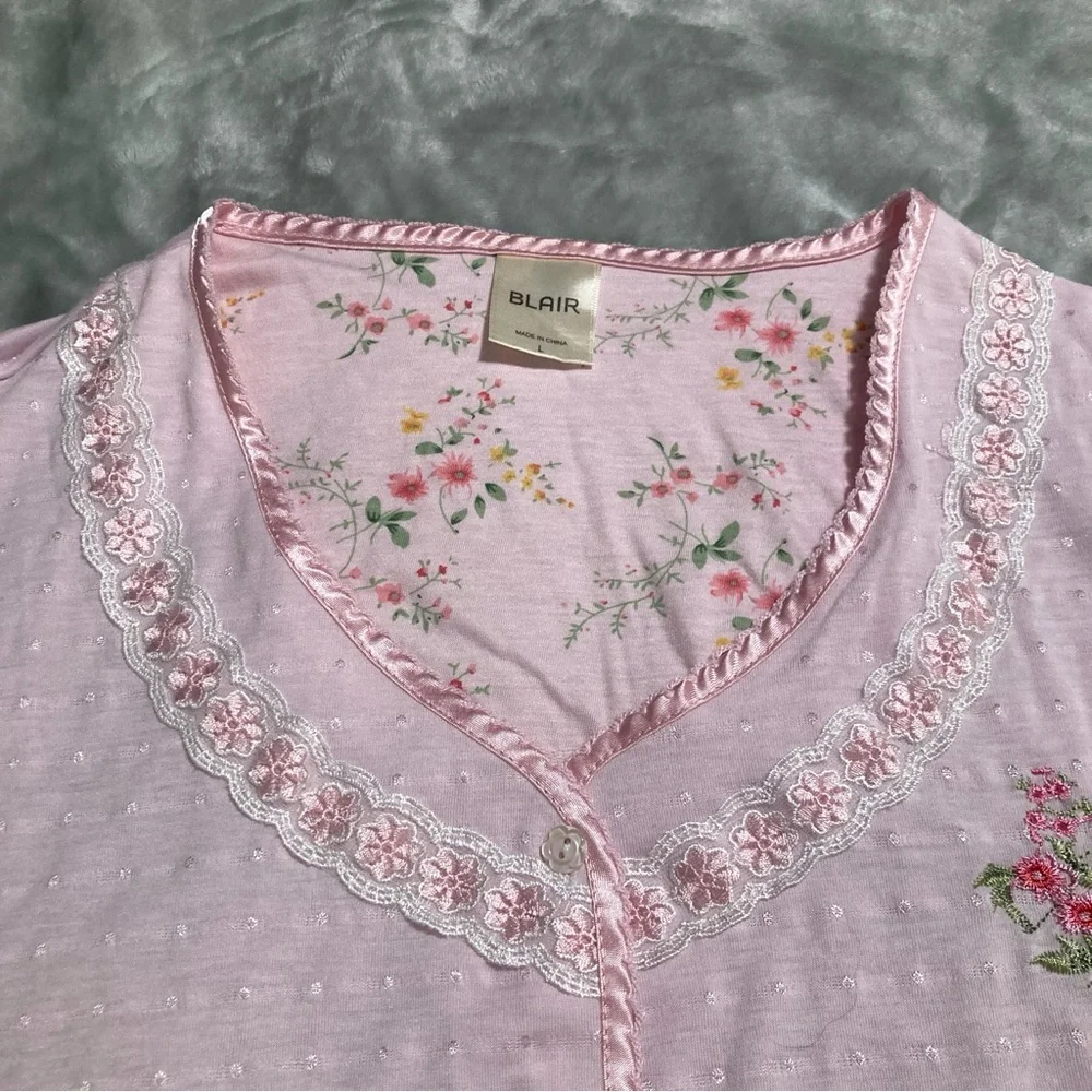 NWOT Blair Pajama Top and Cropped Bottoms Set Size L